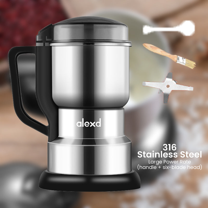 ☕ En liten maskin för många ingredienser – elektrisk kvarn för kaffebönor, kryddor och matlagning