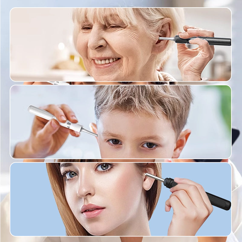 👂✨ "Säker & Synlig Öronvaxrensning! 🔍 Öronvaxborttagningsverktyg med Kamera & Ljus – NU med 50% RABATT!