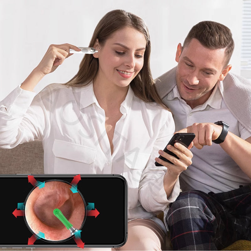 👂✨ "Säker & Synlig Öronvaxrensning! 🔍 Öronvaxborttagningsverktyg med Kamera & Ljus – NU med 50% RABATT!
