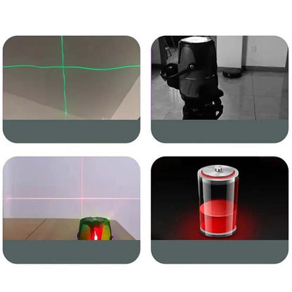 📐✨ Infrarött laserpass med 90° rät vinkel – exakta horisontella & vertikala linjer för montering, målning och kakelsättning 🔧