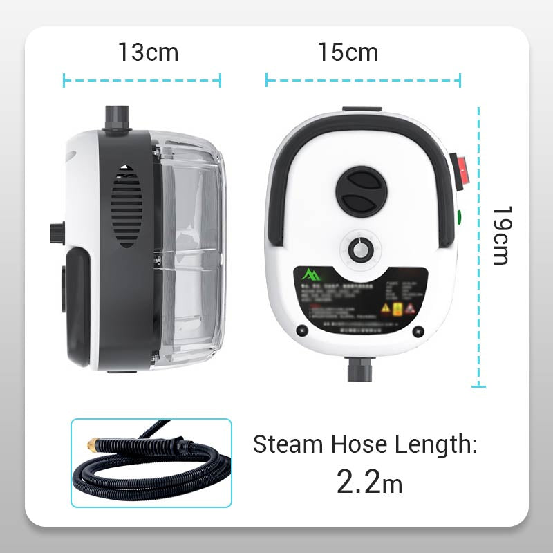 ⏳Begrenset tid 49 % rabatt på gratis produkter⏰2500 W håndholdt høytrykksdamprenser♨️🚿