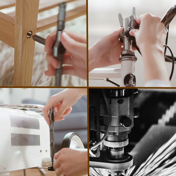 ⚡ 24-i-1 DIY-skrutrekkersett – Kompakt, bærbart og magnetisk! 🔧