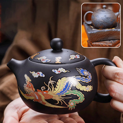 🔥🔥19.99$A masterpiece 🔥🔥Color Changing Purple Clay Teapot