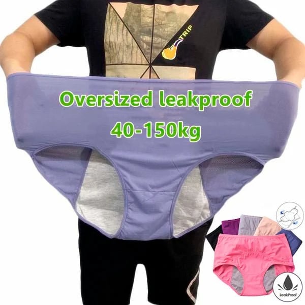 "✨ 2025 Bestseller | Höjdmiddade Läcksäkra Trosor | 3-Pack i Bambufiber 🌿"