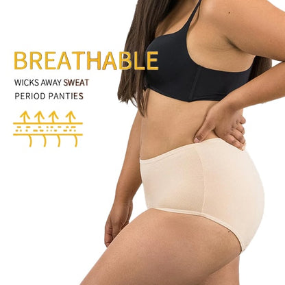 "✨ 2025 Bestseller | Höjdmiddade Läcksäkra Trosor | 3-Pack i Bambufiber 🌿"