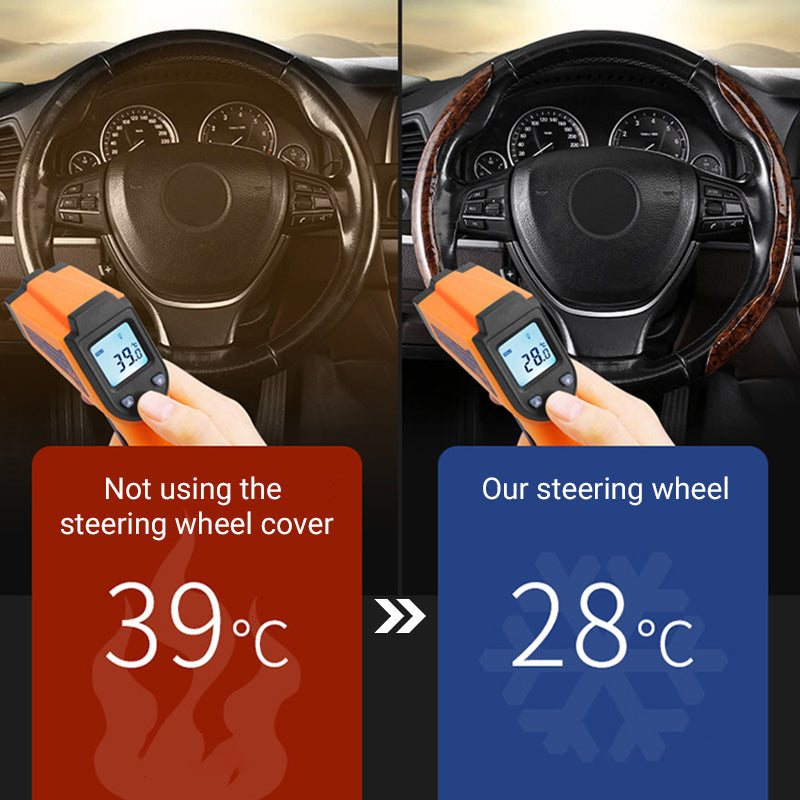 🚗 UNIVERSELLT HALKFRITT BILRATTÖVERDRAG 🔥 ⚡ Extra grepp & kontroll 👌 Passar de flesta rattar 💎 Slitstarkt & bekvämt material ✅ Hållbar silikonyta som motstår svett ✅ Ventilerande design för maximal komfort ✅ Enkel montering - kläms fast utan verktyg