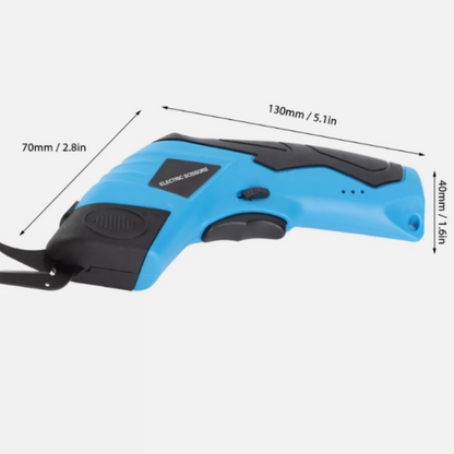 ✂️🔋 Bärbar elektrisk tygklippare med uppladdningsbart litiumbatteri – snabb och smidig för sömnad hemma 🧵✨