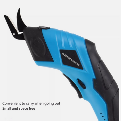 ✂️🔋 Bärbar elektrisk tygklippare med uppladdningsbart litiumbatteri – snabb och smidig för sömnad hemma 🧵✨