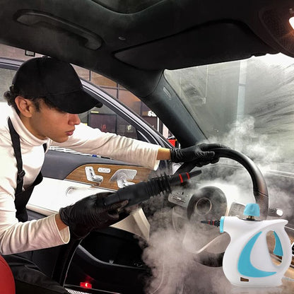 🔥1050W Handhållen ångrengörare med tryck för flera ytor