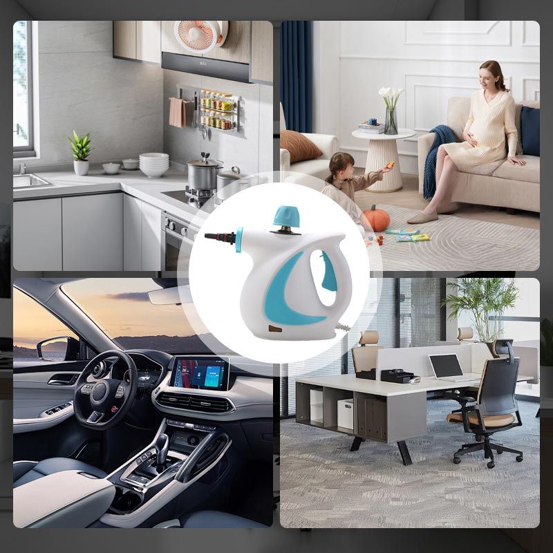 🔥1050W Handhållen ångrengörare med tryck för flera ytor