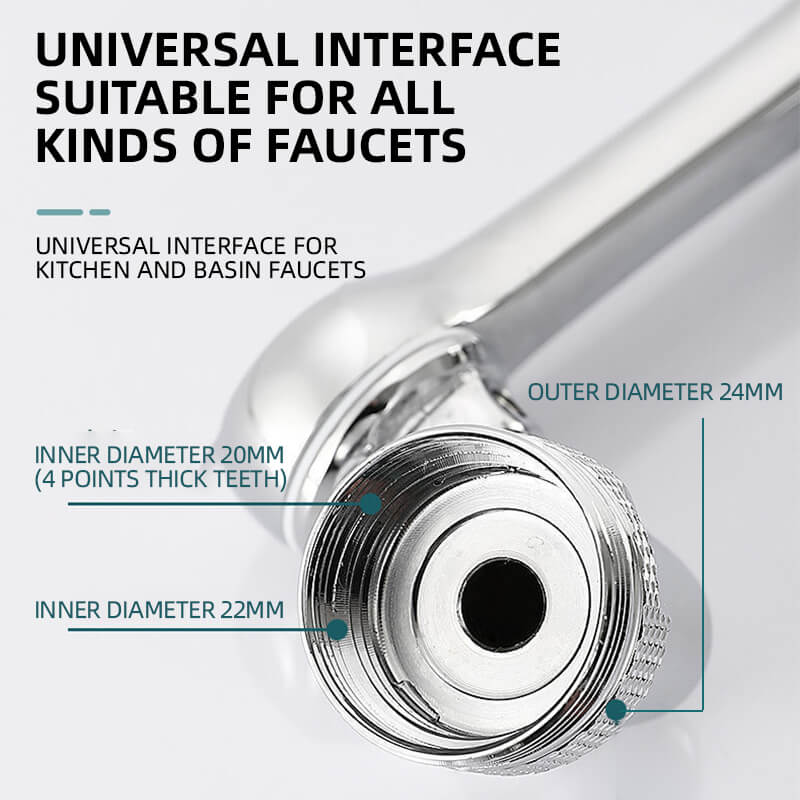 🔥Big Sale 50% rabatt & köp 2 få 1 gratis🔥Universal 1080 ° Plaskfilterkran