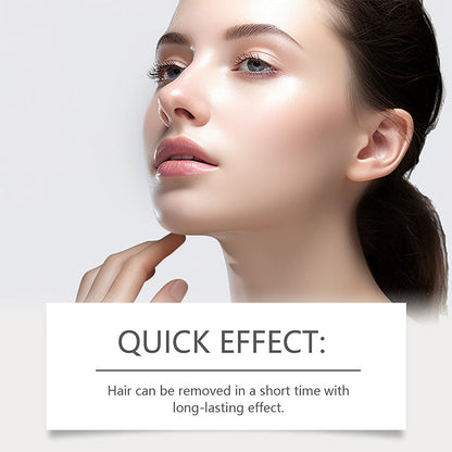 💖 Mild & Smärtfri Ansikts-Hårborttagningskräm – 100% Naturlig och Dermatologiskt Testad! 🌿✨