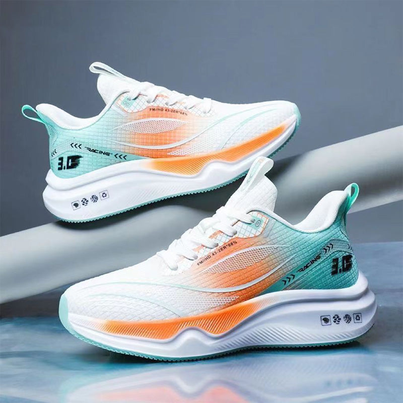 🔥 SUPERANDRANDE SPORTSKOR MED MJUK STÖTDÄMPNING 🦶⚡ ✨ NYCKELFUNKTIONER: ✅ Ventilerande mesh - 360° luftcirkulation 🌬️ ✅ Dempad sula - som att gå på moln ☁️ ✅ Ultralätt design - perfekt för löpning & träning 🏃♀️