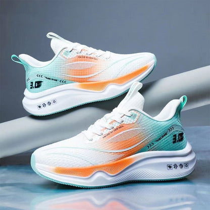 🔥 SUPERANDRANDE SPORTSKOR MED MJUK STÖTDÄMPNING 🦶⚡ ✨ NYCKELFUNKTIONER: ✅ Ventilerande mesh - 360° luftcirkulation 🌬️ ✅ Dempad sula - som att gå på moln ☁️ ✅ Ultralätt design - perfekt för löpning & träning 🏃♀️