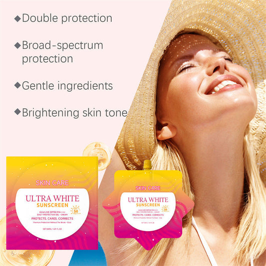 ✨ BÄRBAR SUPER-SOLKRÄM MED BLEKNINGSEFFEKT 🌞 💎 För dig som vill ha jämn hy & solskydd: ✅ Extra stark blekning – reducerar pigmentfläckar ✅ Lätt att bära – perfekt i handväskan 👛 ✅ Snabb absorption – ingen kletig känsla