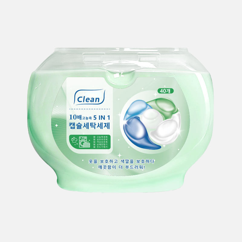 "🩺 Dermatologiskt Testad | Hypoallergeniskt Tvättmedel 🌱 | 40 Extra Starka Kapslar"