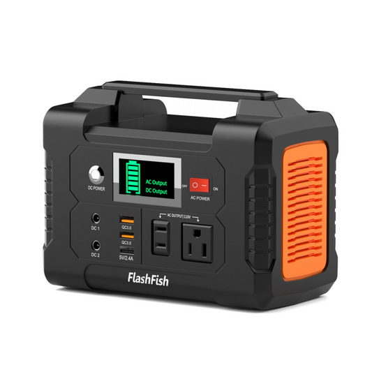 🏡 Krisberedskap Hemma 🌲 200W Outdoor Powerbank  8 Enheter Laddning 🏕️ Vattentålig IP54 🌧️LCD-energiskärm 🔋