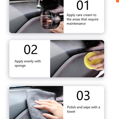 🔥🔥Köp 1 Få 1 gratis🚗Kräm för invändig rengöring av bilar