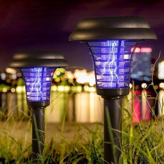 🔥Sommar - Bästa pris🔥Solcellsdriven mygglampa på påle