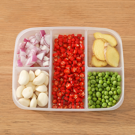 🍱 【SMART MATFÖRVARING】5-i-1 BPA-fri Lunchlåda med Delare