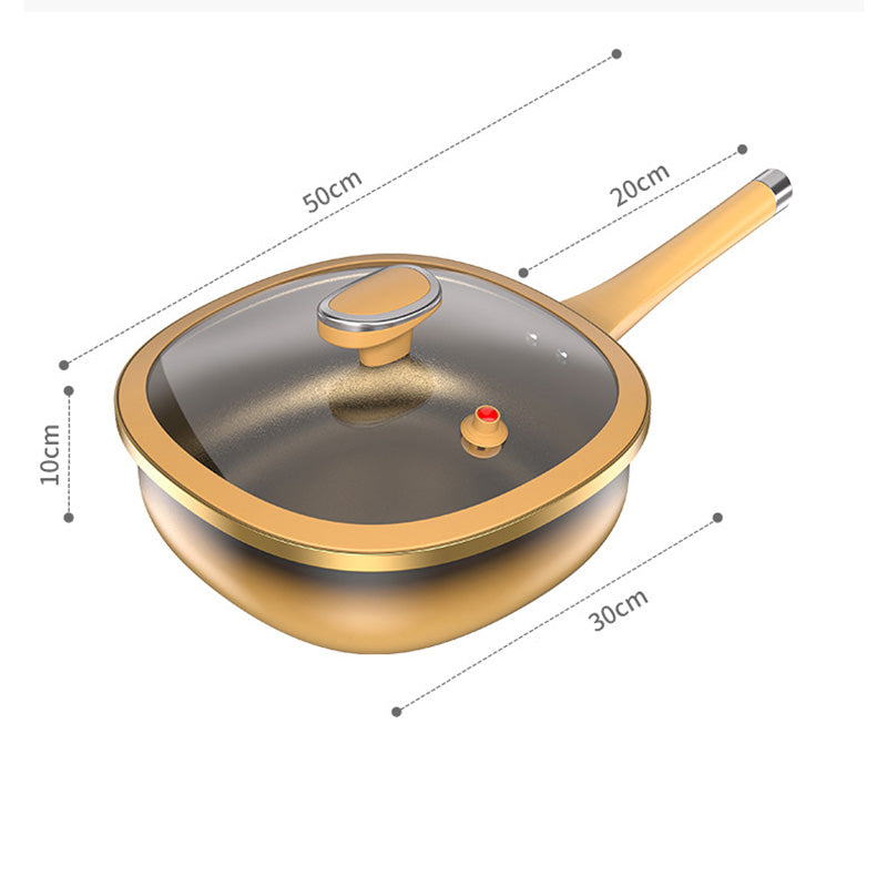 🍳Titan-keramikgryta med glaslock – hälsosam matlagning, non-stick & nu 50 % rabatt och ✈️fri frakt