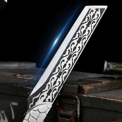 💥Handgjord Icy Dragon Knife! (Julkampanj ⛄)