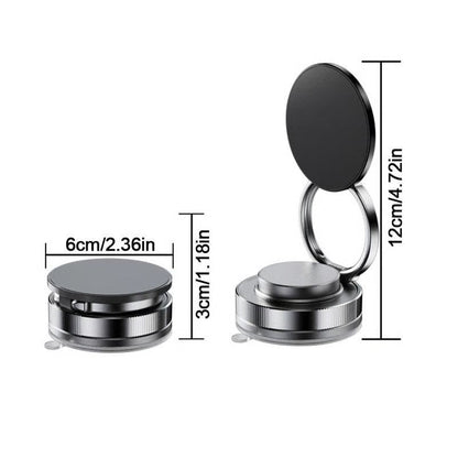 📱✨ 360° magnetisk telefonhållare - Perfekt för fordon!
