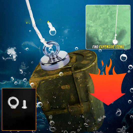 🧲🌊 MAGNETISK BÄRGNINGSMAGNET – HITTA FÖRSVUNNA FÖREMÅL I DJUPT VATTEN!