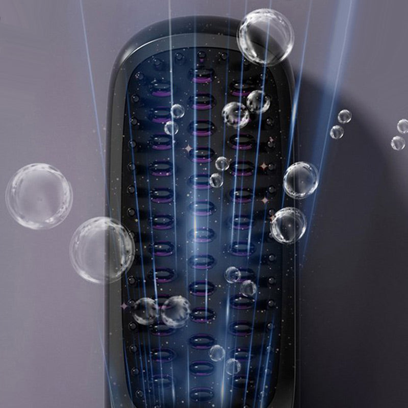 🔥Trådlös hårrätande kam med keramisk uppvärmning