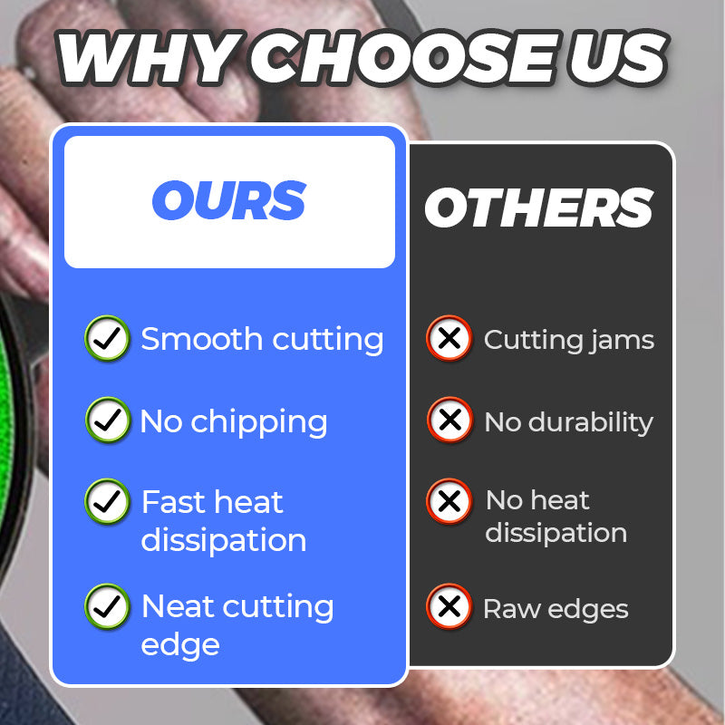 Diamantslipskiva för metallskärning