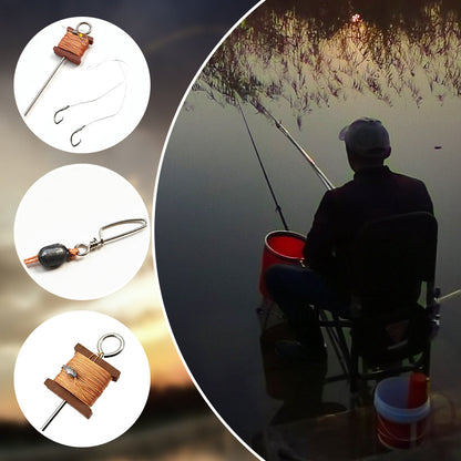 10-delat fiskeverktygsset - Lättanvänt fiskkrokset
