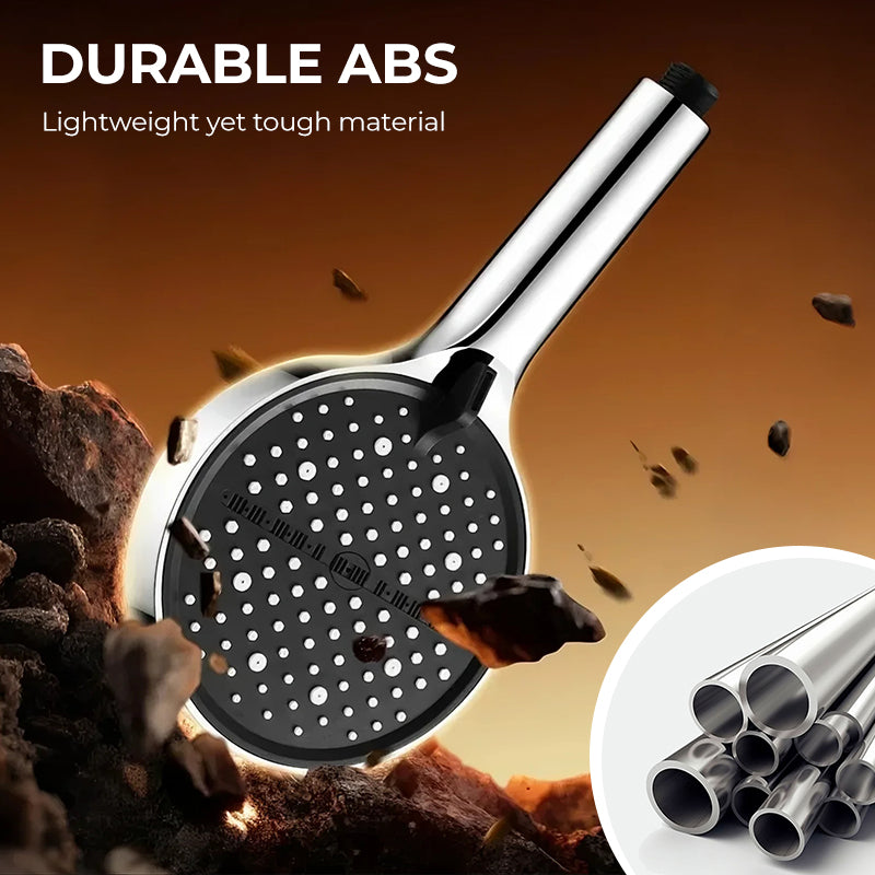 🔥 Högtrycksdusch med justerbar stråle – 15 cm panel & 7 lägen för maxad duschupplevelse! 🚿✨