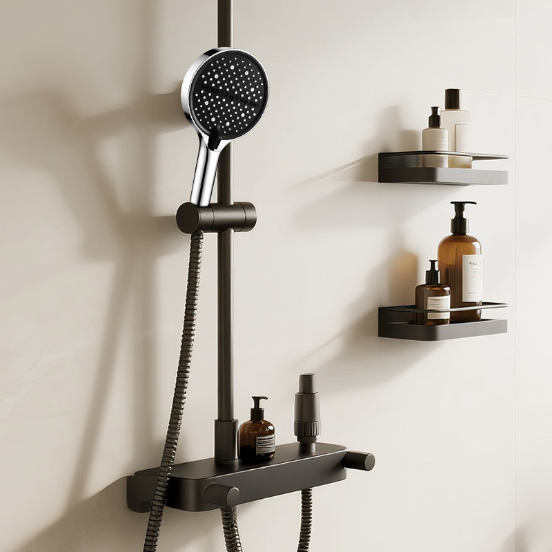 🔥 Högtrycksdusch med justerbar stråle – 15 cm panel & 7 lägen för maxad duschupplevelse! 🚿✨