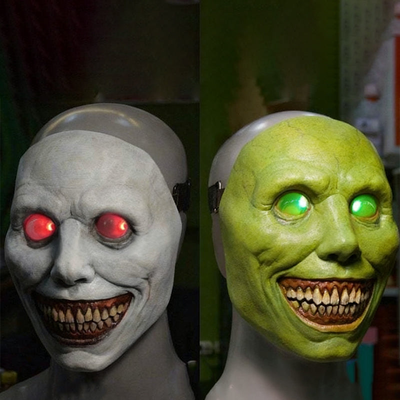 🔥Stor Halloween-överraskning!!💀Läskigt skräck-Halloweenmask