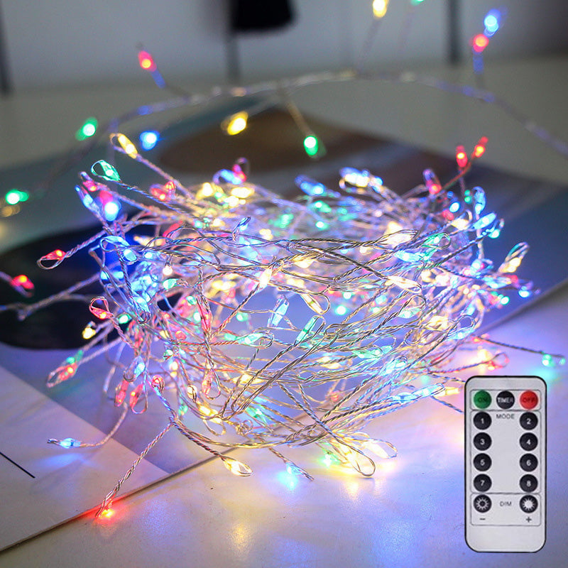 🎄✨ Koppartråds-smällare-ljuskedja – Skapa en varm och festlig julstämning hemma ⭐