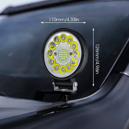 ✨💥Halva priset sista dagen💡4-tums LED-pod med 99 W för terrängbruk✨📍999 st LED-pärlor📍