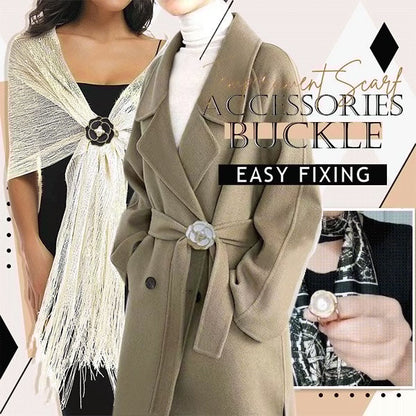 ✨ Fransk elegant kappa-scarfspänne – elegans inom räckhåll!