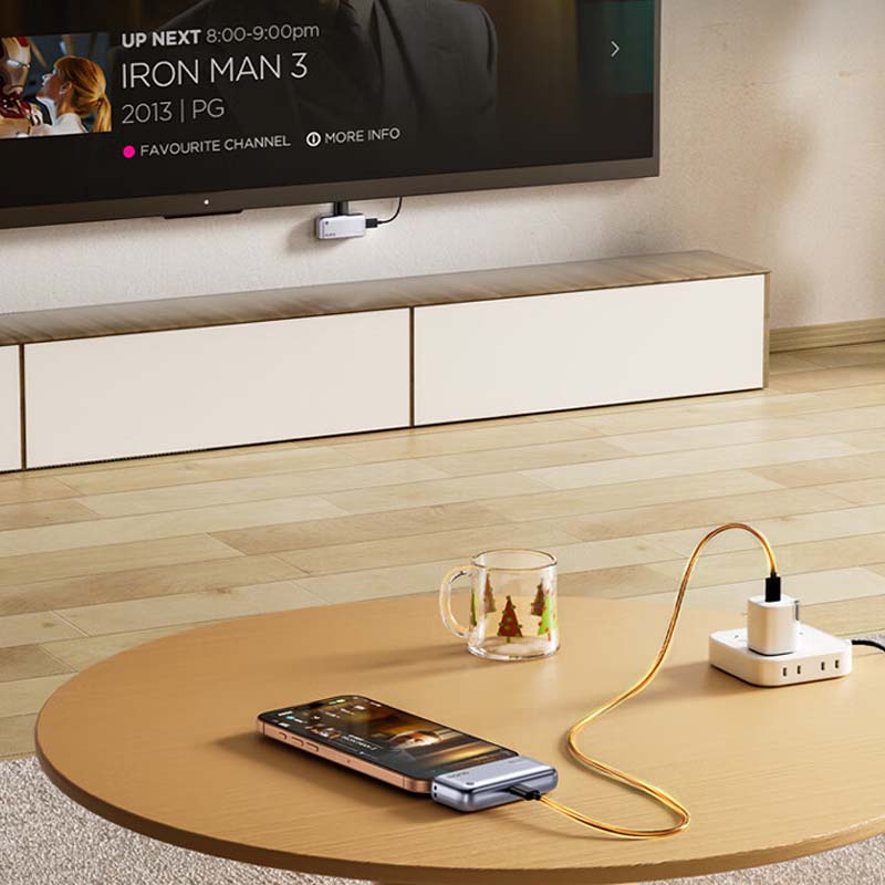 1080P Mini Trådlös Skärmmirreringsenhet