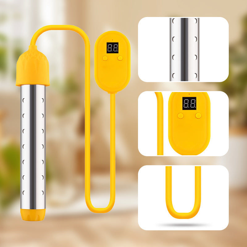 🔥💧 Värmeelement i rostfritt stål för vattenuppvärmning – snabb uppvärmning, smart timer & praktisk design ✨