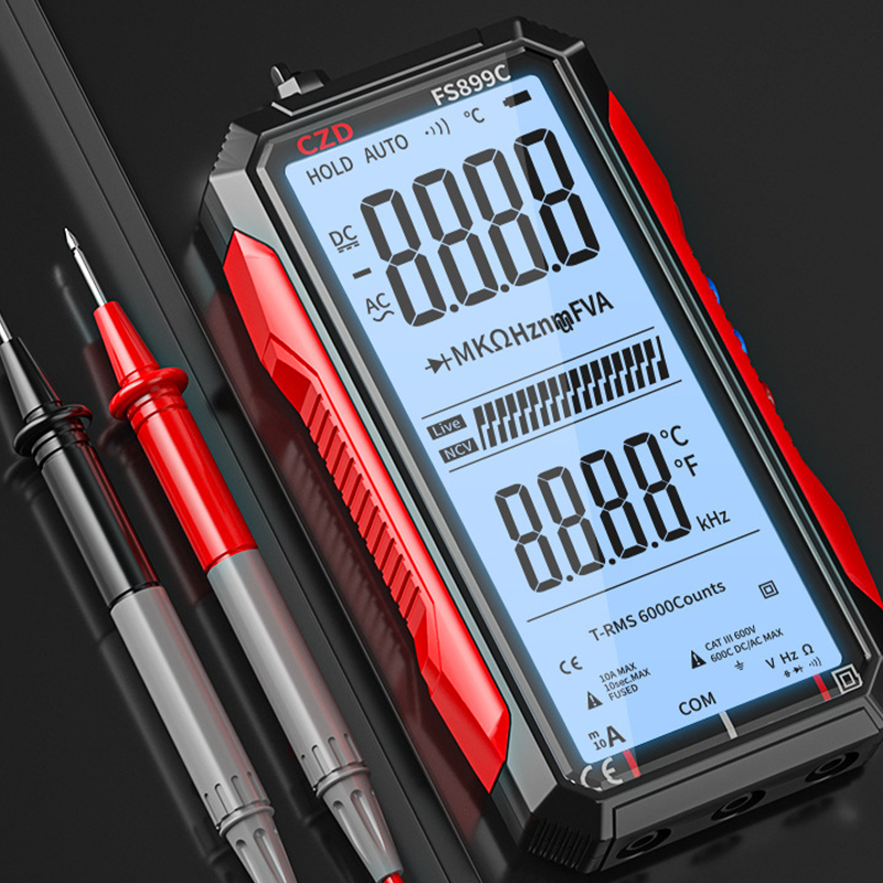 USB-uppladdningsbar Digital Multimeter