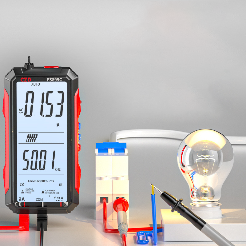 USB-uppladdningsbar Digital Multimeter