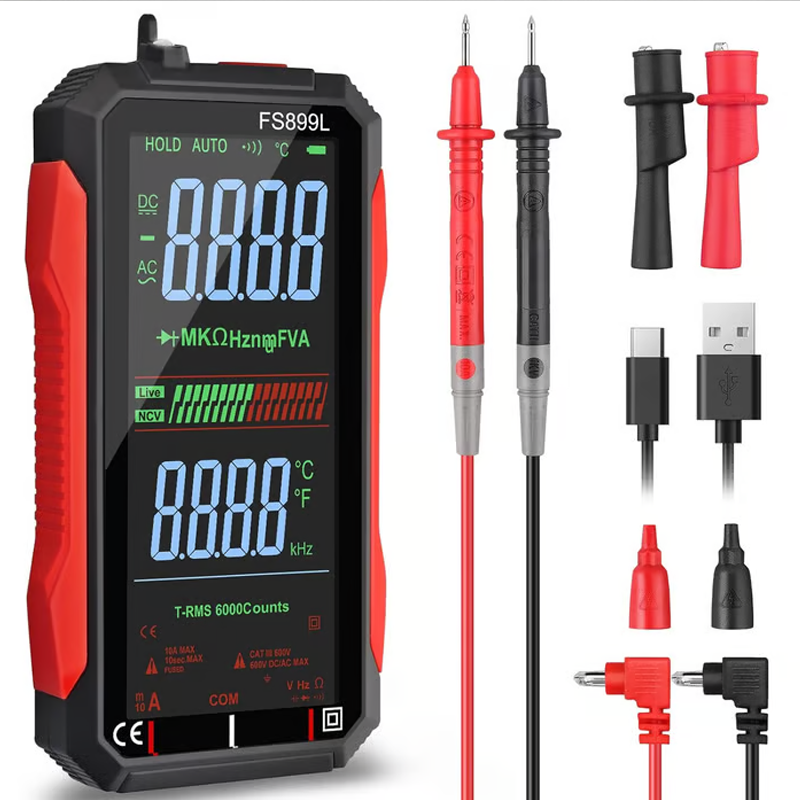 USB-uppladdningsbar Digital Multimeter