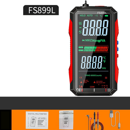 USB-uppladdningsbar Digital Multimeter