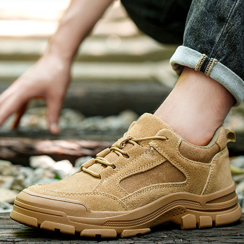 Halkfria och punkteringsbeständiga arbetsskor