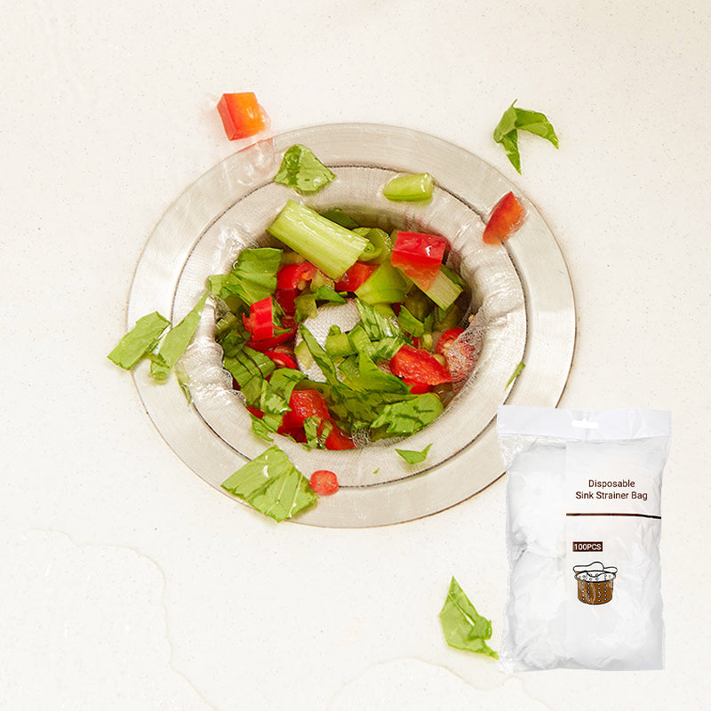 100 st Engångssilväska för handfat