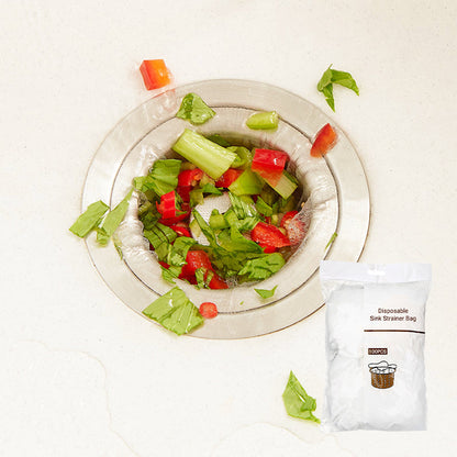 100 st Engångssilväska för handfat