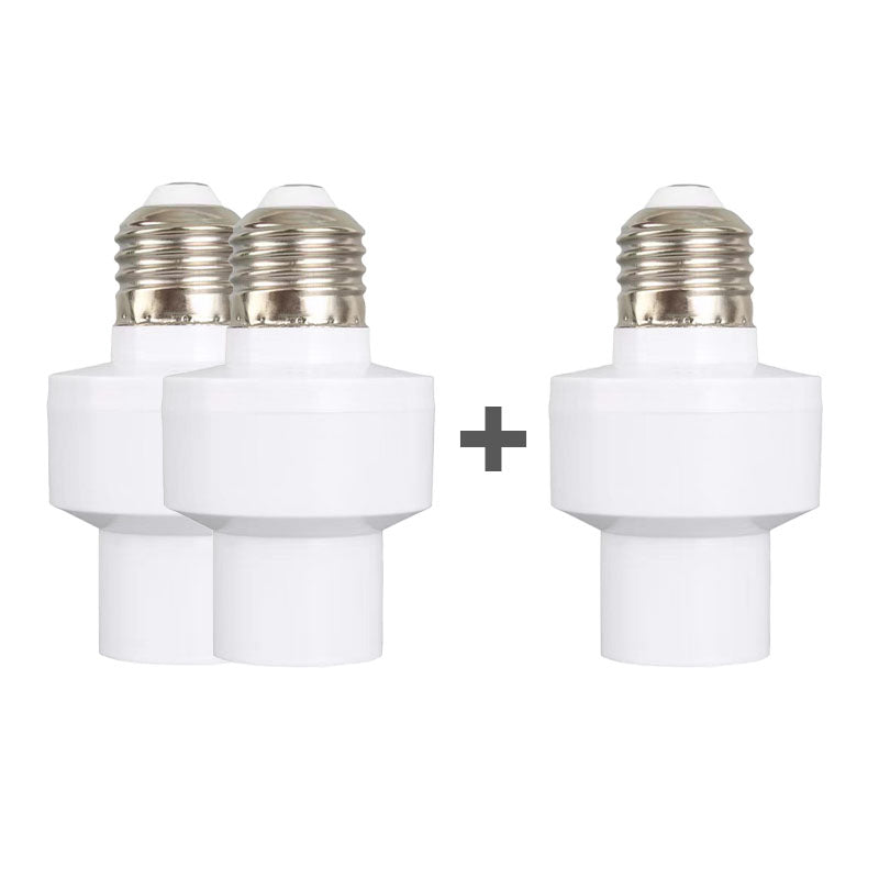💡 KÖP 2 FÅ 3! ✨ E27 Rörelsesensor Ljussockel - Automatisk Tändning/Släckning med 180° Detekteringsvinkel för Energibesparing 🏠🔋