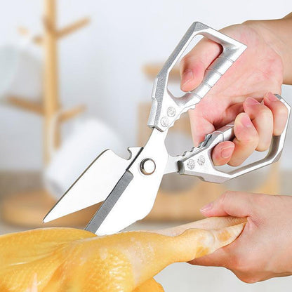 🔈🔈60% RABATT✂️ Den enda kökssaxen du behöver – Skär kyckling, örter, wraps och nötter