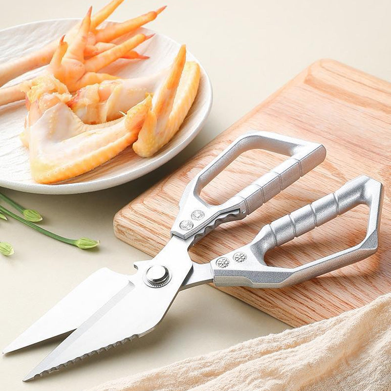 🔈🔈60% RABATT✂️ Den enda kökssaxen du behöver – Skär kyckling, örter, wraps och nötter