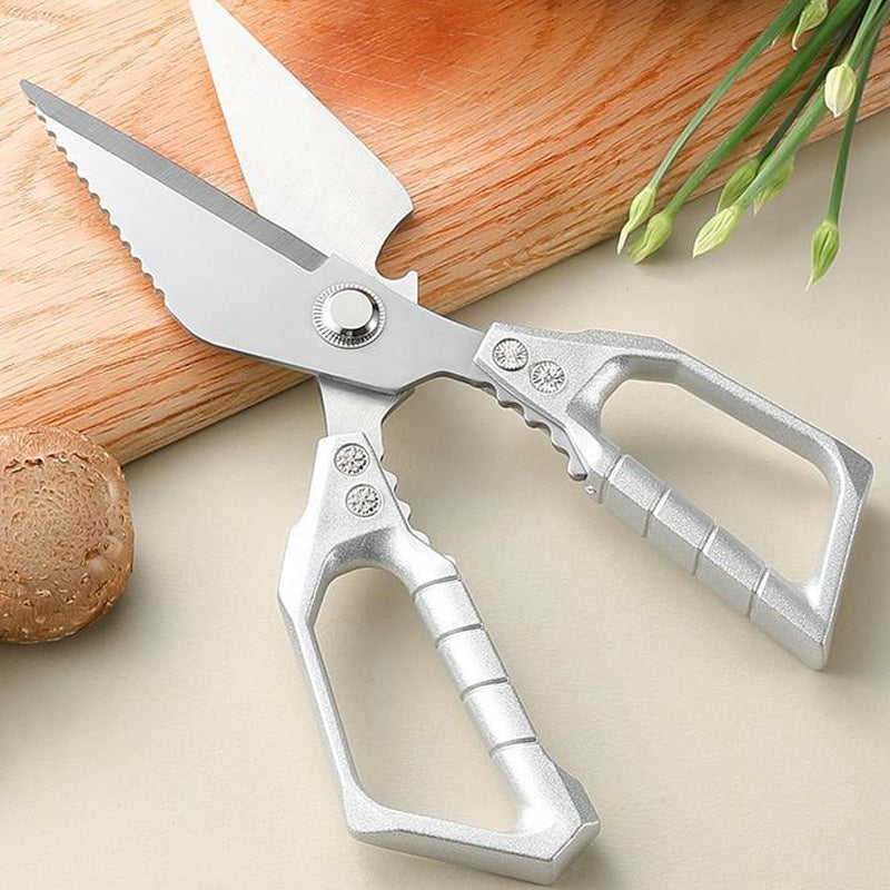 🔈🔈60% RABATT✂️ Den enda kökssaxen du behöver – Skär kyckling, örter, wraps och nötter